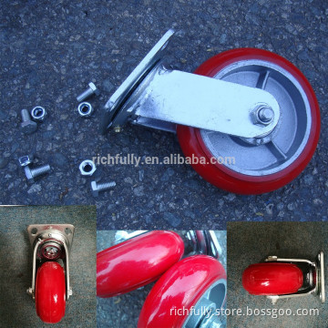Heavy duty 5~6" castor wheel price for stacking rack